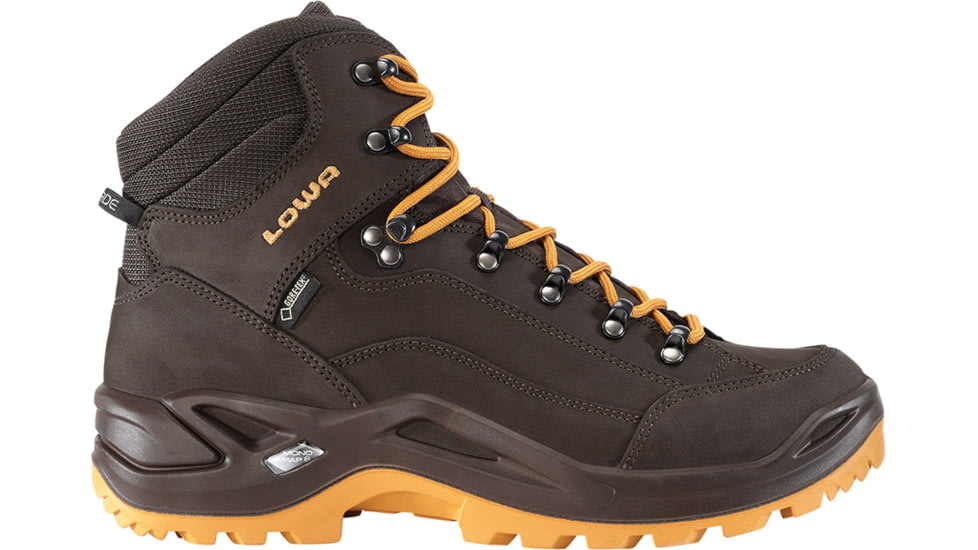Lowa Renegade GTX Mid Hiking Boot - Men's-Slate/Cream-Medium-8