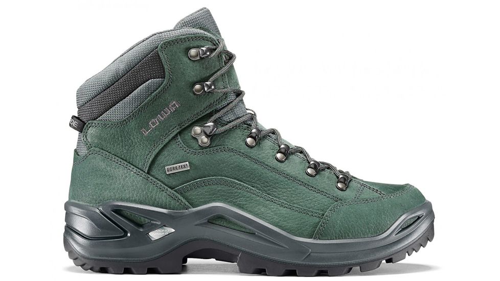 Lowa Renegade GTX Mid Hiking Boot - Mens, 9 US, Bottle Green, Regular, 573214