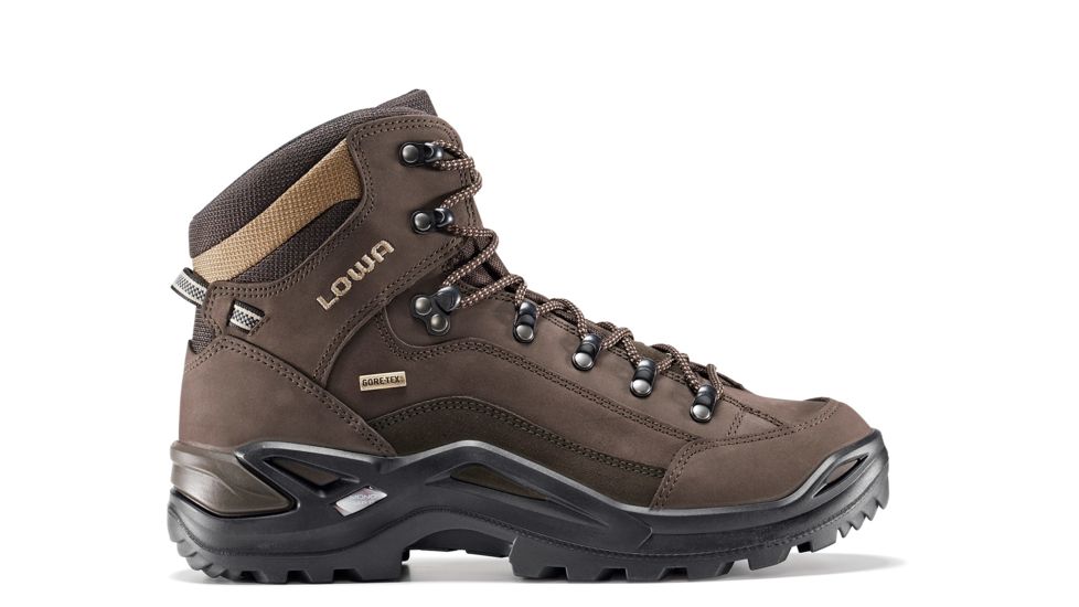 Lowa Renegade GTX Mid Hiking Boot - Men's, Espresso/Brown, 7.5, Wide, 3109684285-ESPBRN-M075