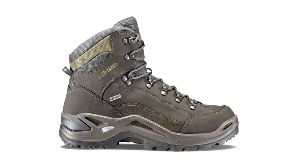 Lowa Renegade GTX Mid Hiking Boot - Men's, Slate/Olive, 7.5, Medium, 3109459784-SLTOLV-M075