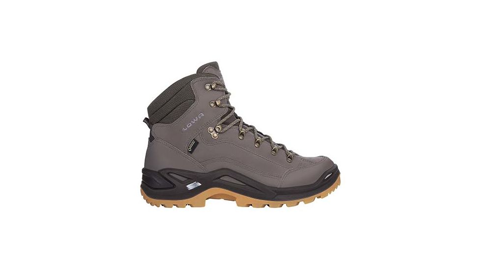 Lowa Renegade GTX Mid Hiking Shoes - Men's, Medium, 7.5 US, Stone/Dark Brown, 3109459593-STNDBR-M075