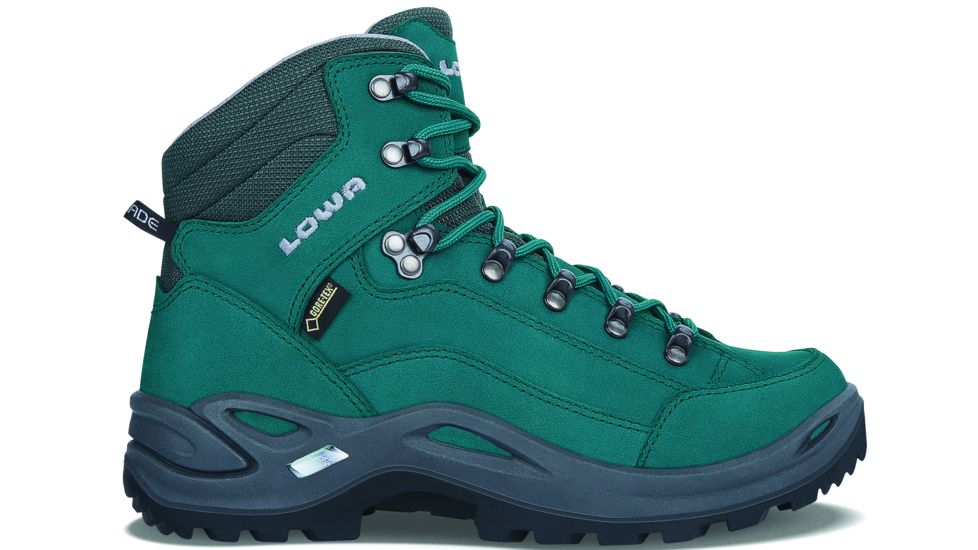 Lowa Renegade GTX Mid Hiking Shoes - Womens, Petrol, Medium, 11
