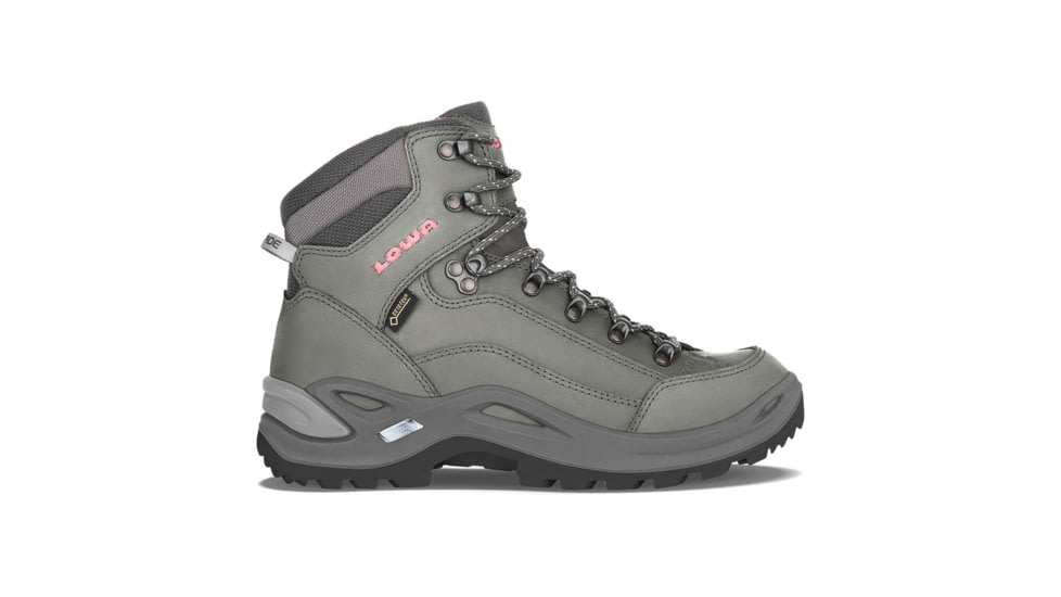 Lowa Renegade GTX Mid Hiking Shoes - Womens, Graphite/Rose, 7.5 US, Medium, 3209459789-GRPROS-7.5 US