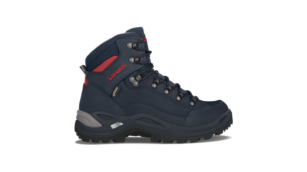 Lowa Renegade GTX Mid Hiking Shoes - Womens, Navy/Terracotta, 10.5 US, Medium, 3209456962-NAVTER-10.5 US