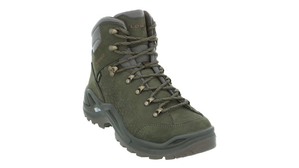 Lowa Renegade GTX Mid Sp Hiking Boots - Men's, Basil, Medium, 11.5, 3109000724-11.5