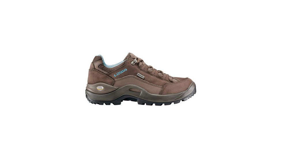 Lowa Renegade II GTX Hiking Shoe - Women's-Brown/Denim-Medium-5.5