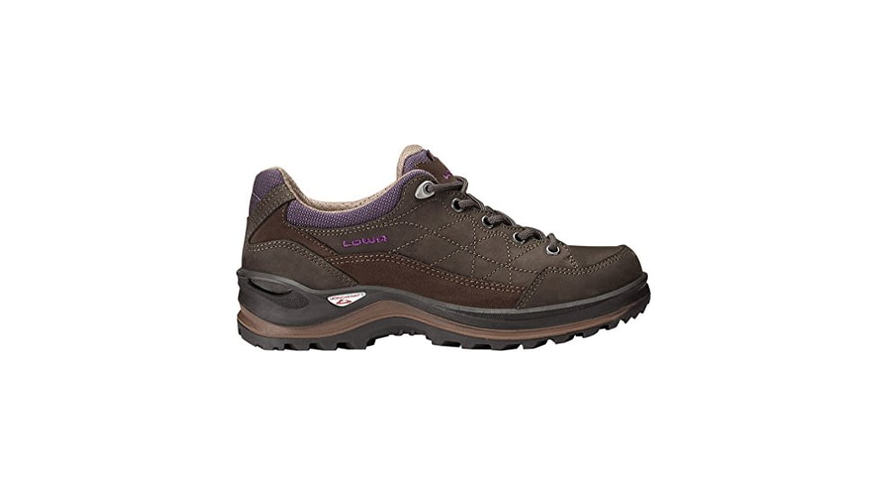 Lowa Renegade III GTX Lo Hiking Shoe - Women's-Slate/Eggplant-Medium-9.5