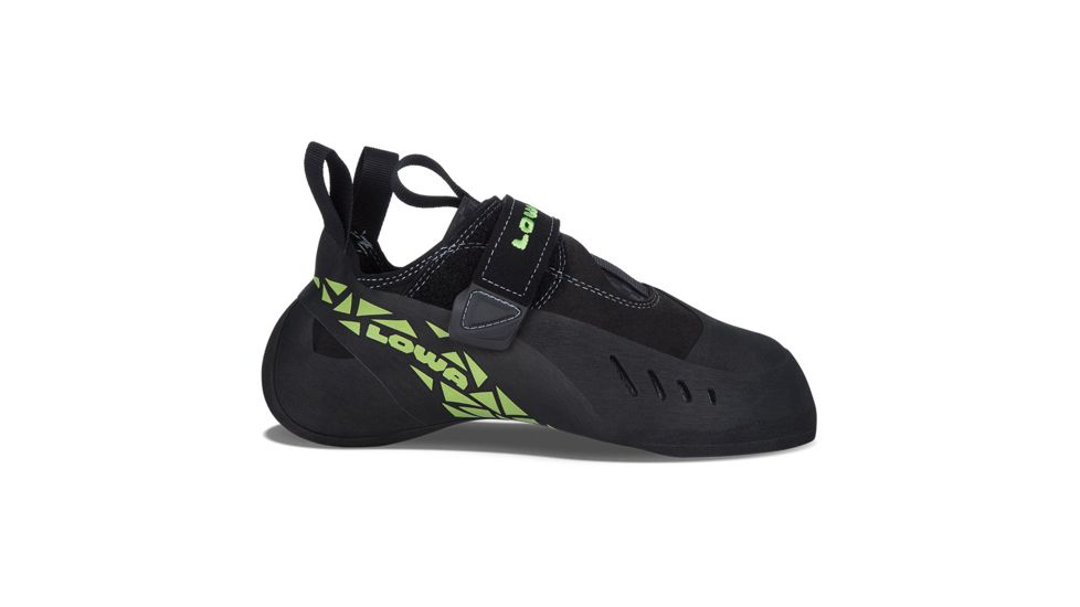 Lowa Rocket Climbing Shoes - Mens, Black/Lime, Medium, 8.5, 4301199903-BLKLIM-MD-8.5
