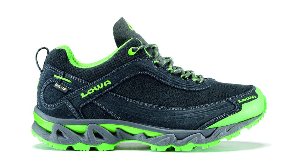 Lowa S-Cloud GTX Hiking Shoe - Women's-Anthracite/Green-Medium-11 US