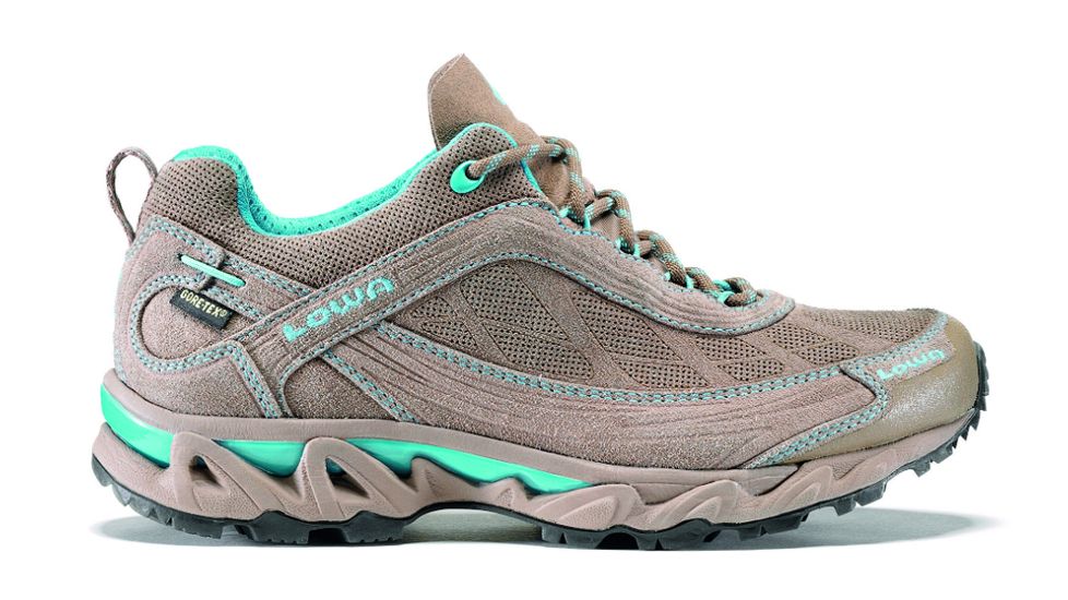 Lowa S-Cloud GTX Hiking Shoe - Women's-Beige/Blue-Medium-8.5 US