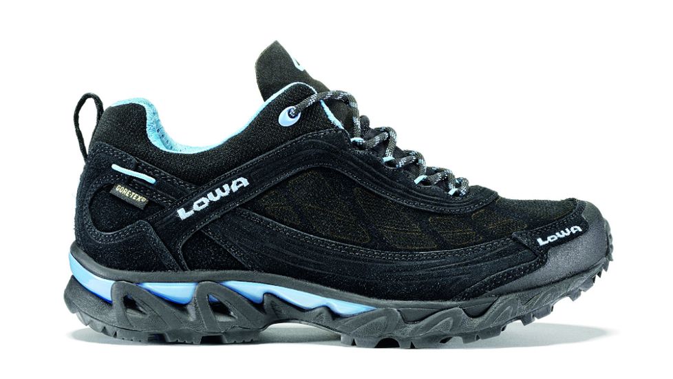 Lowa S-Cloud GTX Hiking Shoe - Women's-Black/Blue-Medium-8 US