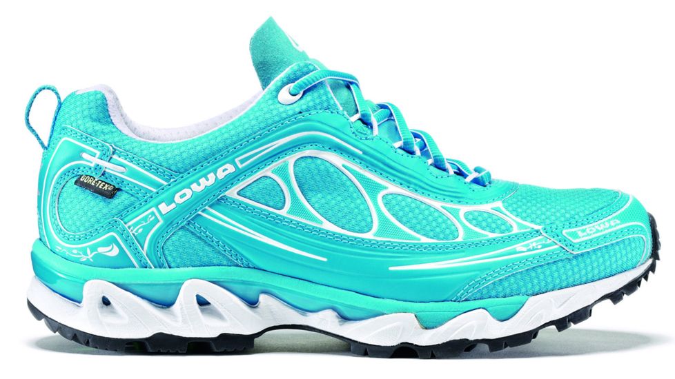 Lowa S-Crown GTX Trail Running Shoe - Women's-Turquoise/White-7 US