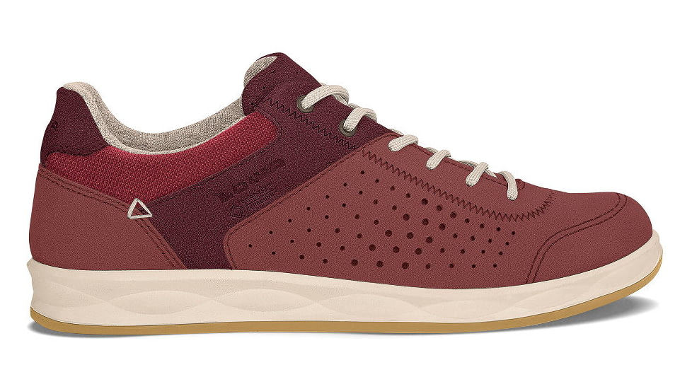 Lowa San Francisco GTX Surround Casual Shoes - Womens, Cayenne/Off White, 9.5 US, Medium, 3208003300-CAYOWT-9.5 US