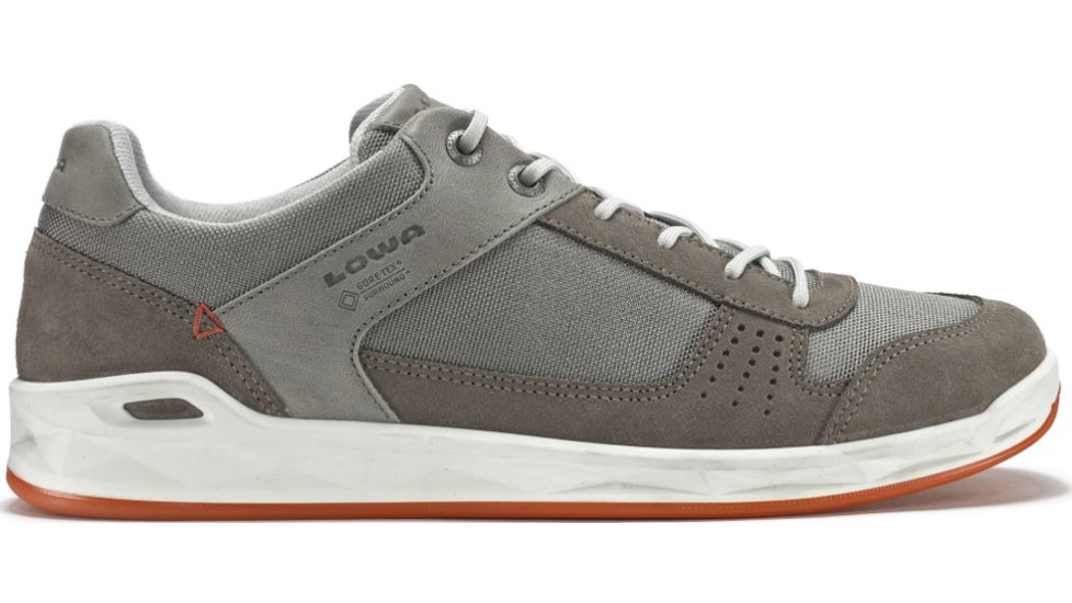 San Luis GTX Lo Surround Casual Shoe - Mens-Stone/Orange-Medium-8.5