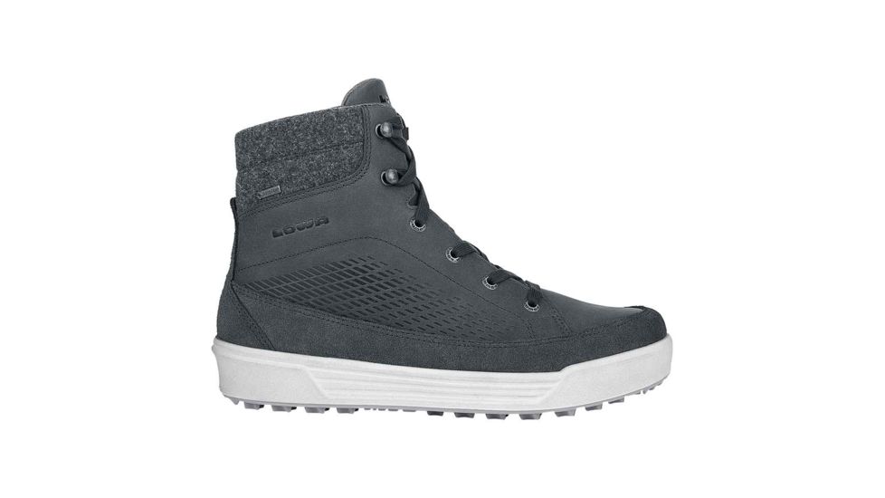 USED Lowa Serfaus GTX Mid Winter Boots - Men's, Anthracite, Medium, 9, 4105500937-AH-MD-9, EDEMO1