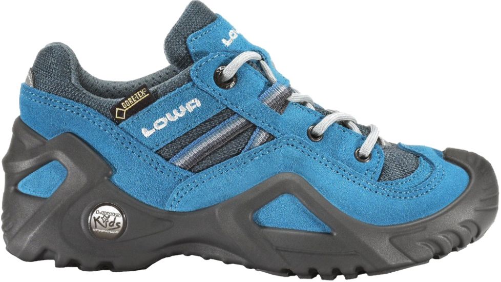 Lowa Simon GTX Lo Casual Shoe - Kid's-Blue-13 Kid