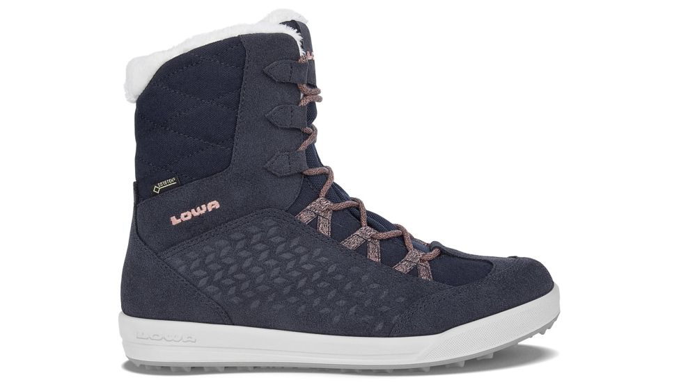 Lowa Tallinn GTX Mid Winter Boots - Womens, Navy/Nude, Medium, 6.5, 4205906913-ND-MD-6.5