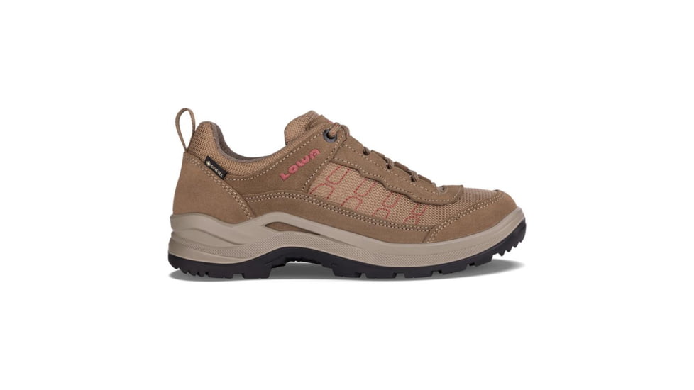 Lowa Taurus Pro GTX Lo Shoes - Women's, Taupe/Terracotta, 8, 3205224535-TPETER-M-8