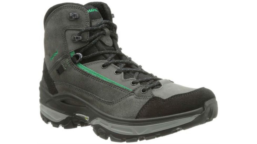 Lowa Tempest Mid Hiking Boot - Men's-Graphite/Black-Medium-9 US