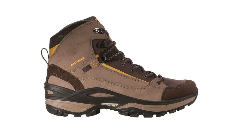 Lowa Tempest Mid Hiking Boot - Men's-Taupe/Dark Brown-Medium-12 US