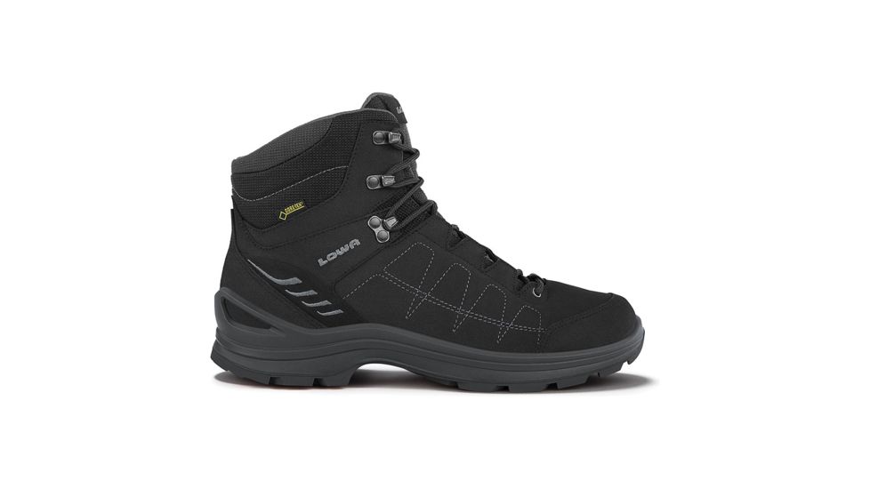 Lowa Tiago GTX Mid Hiking Boot, Medium - Mens, Black/Gray, 12 3105959930-M120