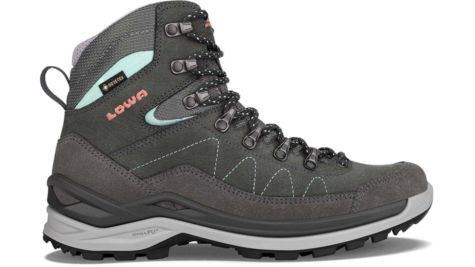 Lowa Toro Pro GTX Mid Shoes - Women's, Graphite/Jade, 7.5, 3207699781-GRPJAD-M-7.5