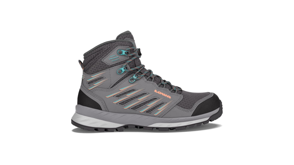Lowa Trek Evo GTX Mid Hiking Boots - Womens, Grey/Arctic, Size 9, 2207439004-Grey/Arctic-9