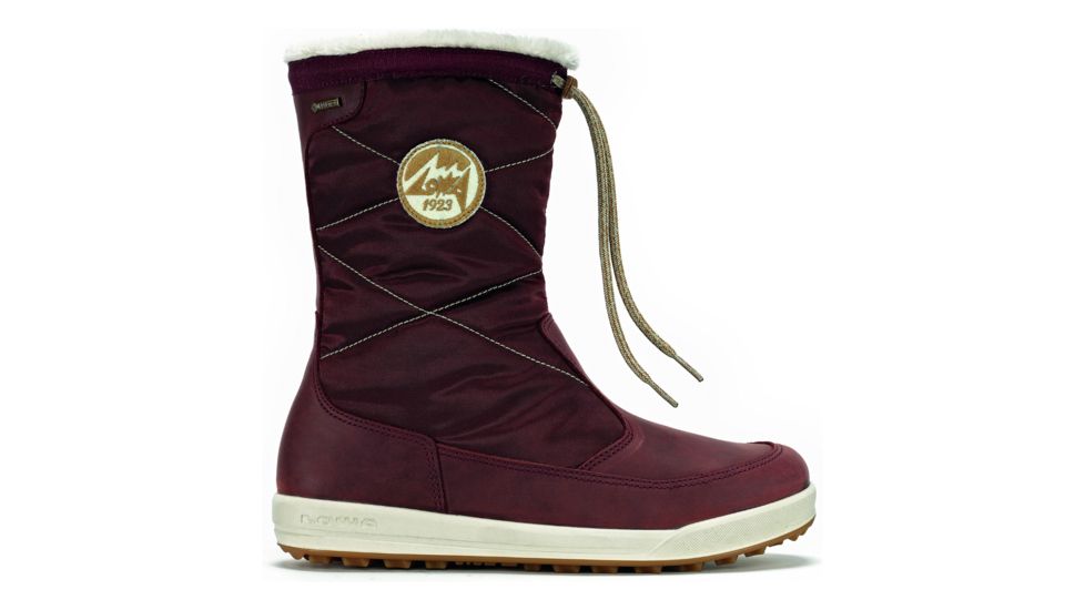 Valloire GTX Mid Winter Boot - Womens-Burgundy-Medium-7 US
