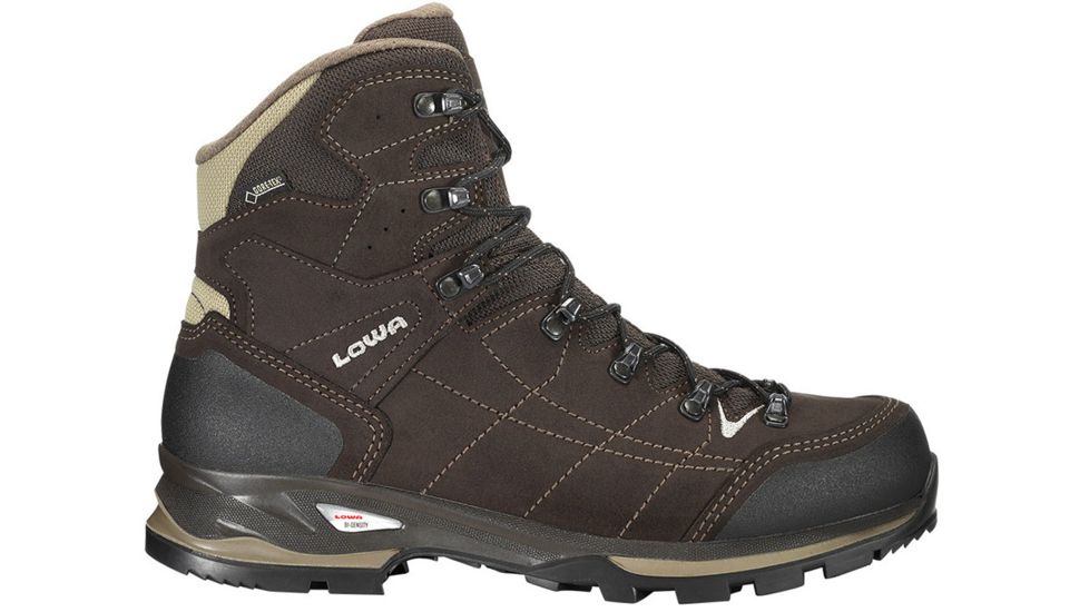 Lowa Vantage GTX Mid Backpacking Boot - Men's-Brown/Beige-Medium-8.5