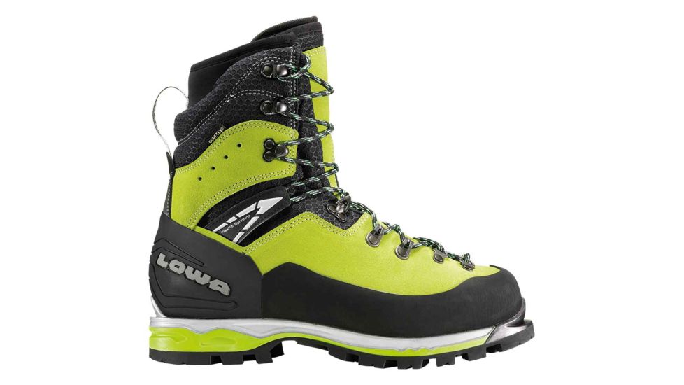 Lowa Weisshorn GTX Mountaineering Boot - Mens, Lime/Black, 8, Medium, 2103177299-LIMBLK-M080