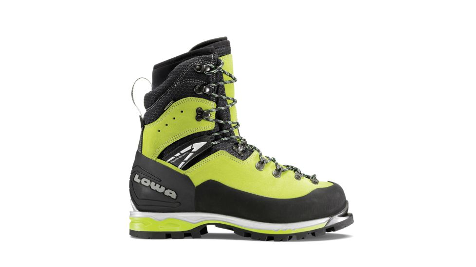Lowa Weisshorn GTX Mountaineering Boot - Mens, Lime/Black, 8, Medium, 2103177299-LIMBLK-M080