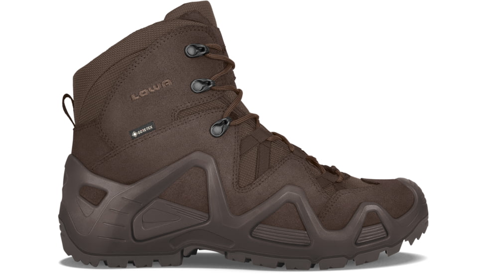 Lowa Zephyr GTX Mid TF Tactical Boots - Men's, Dark Brown, 10, 3105370493-DKBRN-M100