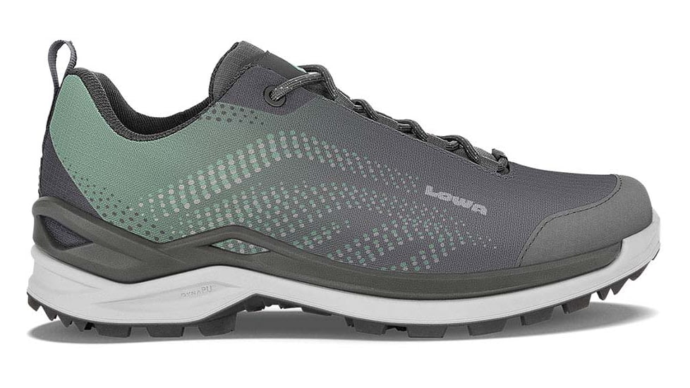 Lowa Zirrox GTX Lo Shoes - Women's, Grey/Jade, 9, Medium, 3205169010-GRYJAD-9