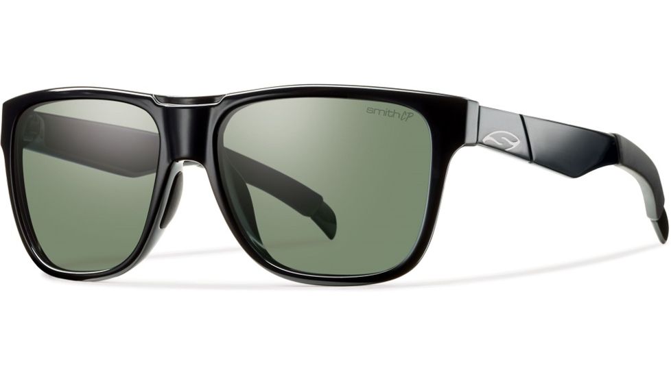 Lowdown Sunglasses-Black-Chromapop Polarized Gray Green