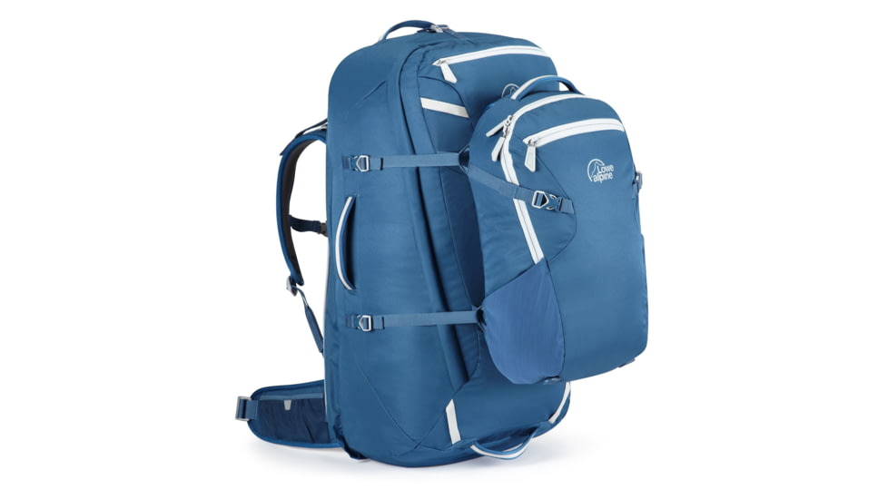 Lowe Alpine AT Voyager 70 + 15L-Atlantic Blue/Limestone