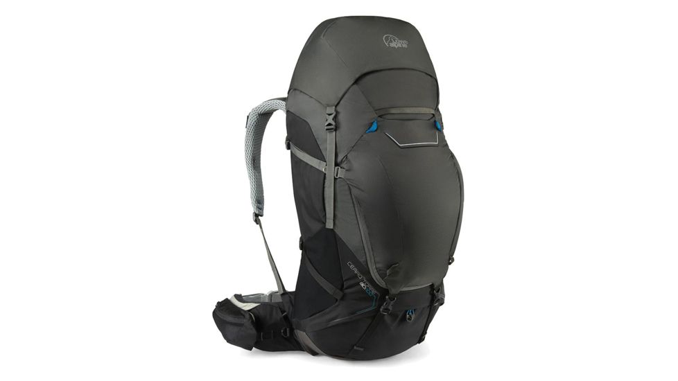 Lowe Alpine Demo, Cerro Torre 80/100 Trekking Backpack, Black / Greyhound, 80/100 L-XL, FBQ-02-BL-80-L-DEMO