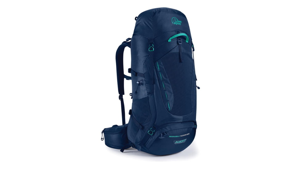 Lowe Alpine DEMO, Manaslu 65:75 Backpack, Blue Print FBP-88-BP-55-DEMO