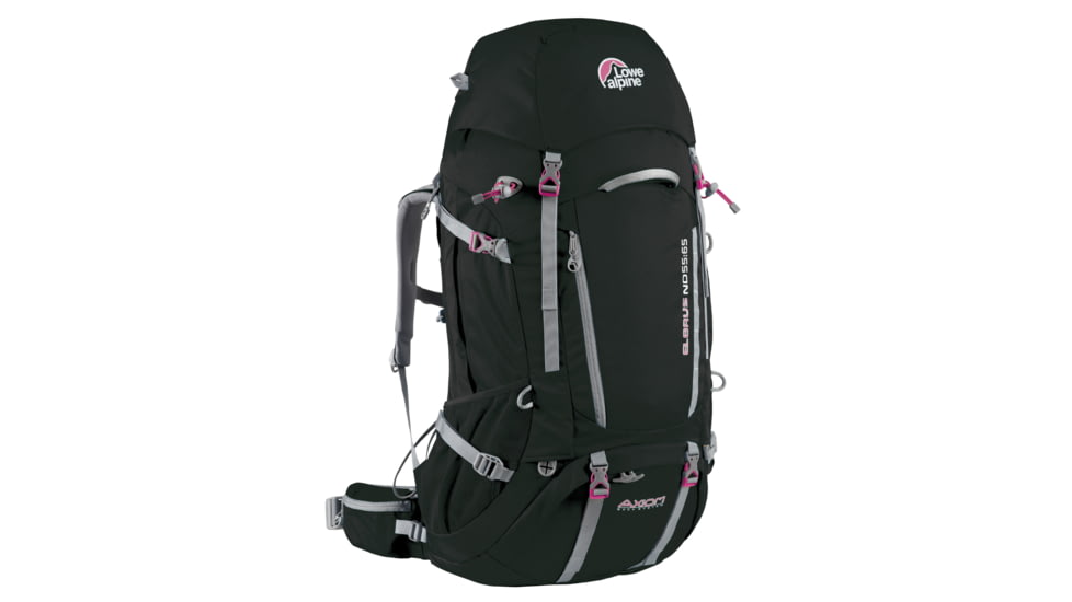 Lowe Alpine Elbrus ND 5565 Backpack - Women's-Black/Magenta