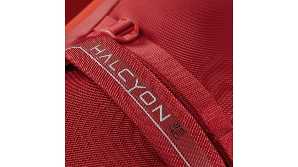 Lowe Alpine Halcyon 35/40 Climbing Backpack, Haute Red, Large, FMQ-23-HR-35-L