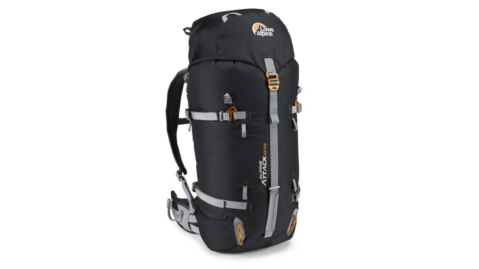 Lowe Alpine Mountain Attack 45:55 Backpack-Black/Tangerine