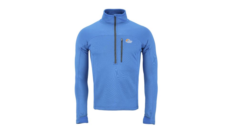 Lowe Alpine Powerstretch Zip Top Jacket - Men's-Captains Blue-Large