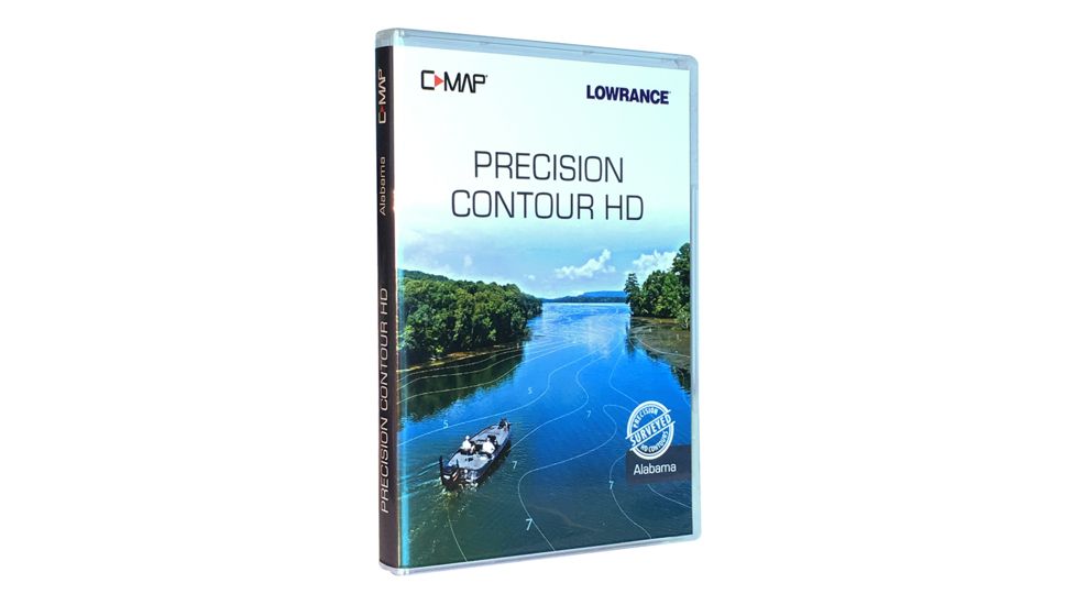 Lowrance C-MAP Precision Contour HD Chart - Alabama 74772