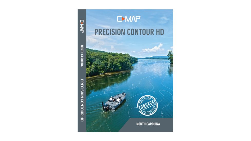 Lowrance C-MAP Precision Contour HD Chart - North Carolina 79508