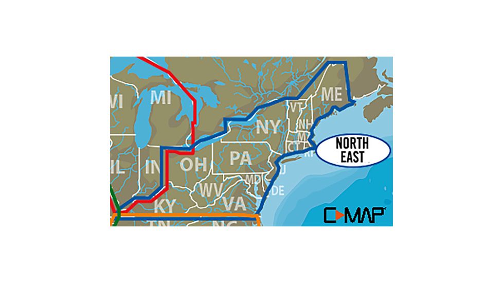 Lowrance Lake Insight HD Northeast US C-MAP 73977