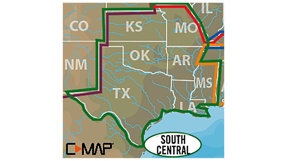 Lowrance Lake Insight HD South Central US C-MAP 73979