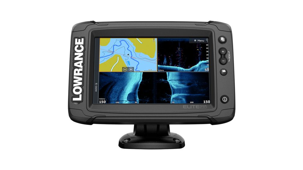 Lowrance Ti² Combo w/Active Imaging 3-in-1 Transom Mount Transducer &amp; US/Canada Nav+ Chart Elite-7 73330