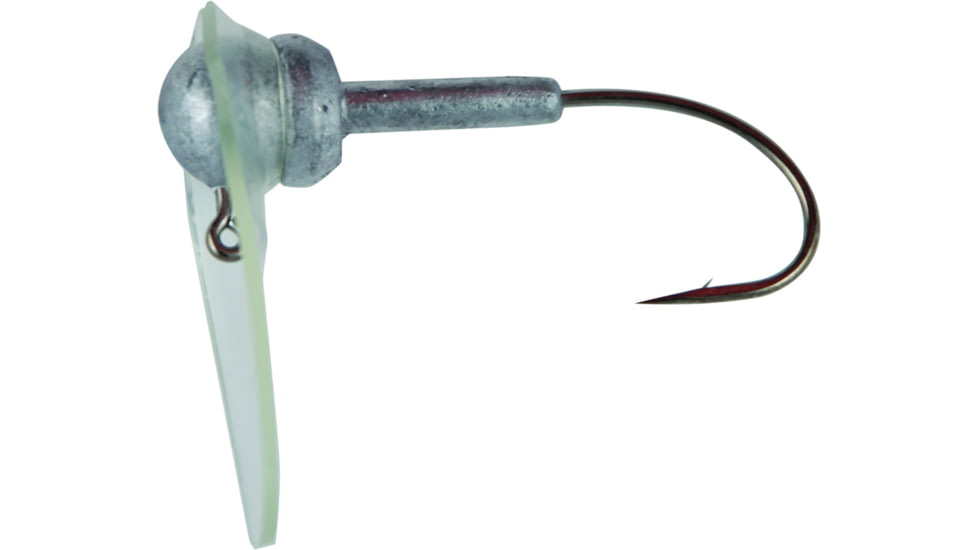 Luck E Strike Scrounger Long Bill Jighead, Unpainted, 1/2oz, 4/0 Hook, SLB-124-2