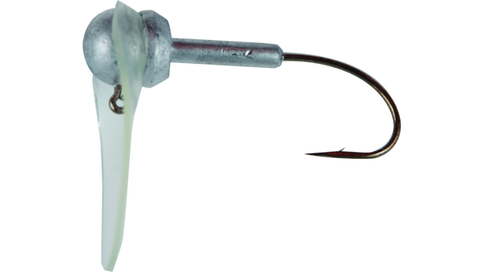 Luck E Strike Scrounger Long Bill Jighead, Unpainted, 3/4oz, 4/0 Hook, SLB-345-2
