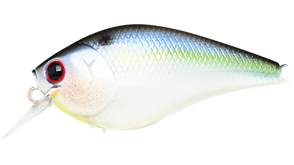 Lucky Craft LC1.5 Crankbait, 2ft, 1/2 oz, Floating, Pearl Threadfin Shad, LC1.5-183PTHFSD