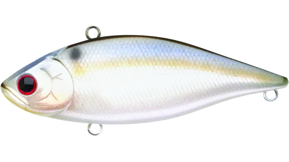 Lucky Craft Lv Max 500 Lipless Rattling Crankbait, Sinking, Pearl Threadfin Shad, 3in, 3/4oz, LV500-183PTHFSD